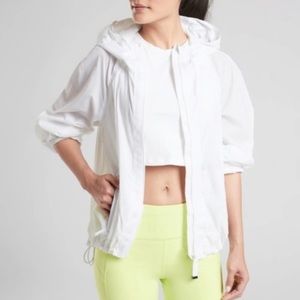 ATHLETA White Township Athletic Jacket - Size XS